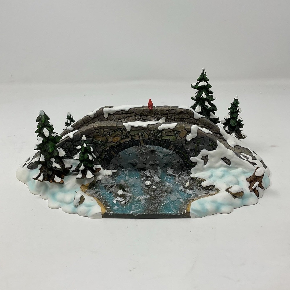 Dept 56 Village Accessories Mill Creek Bridge Christmas 52635